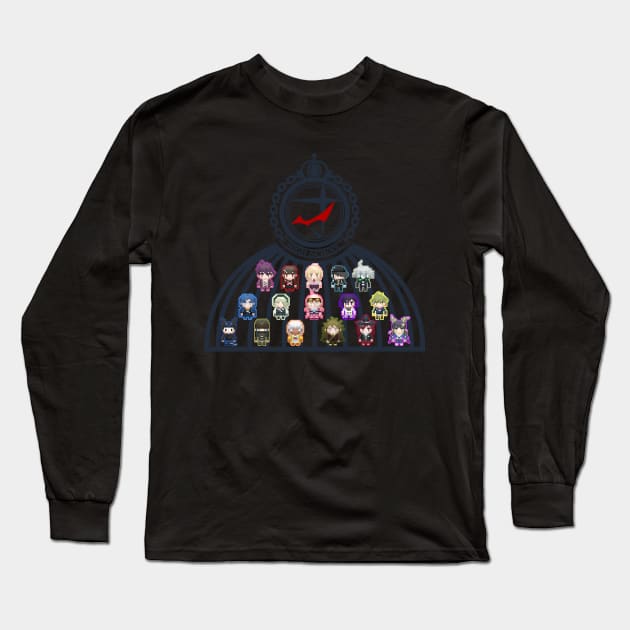 The Ultimate Academy for Gifted Juveniles Long Sleeve T-Shirt by Maxigregrze